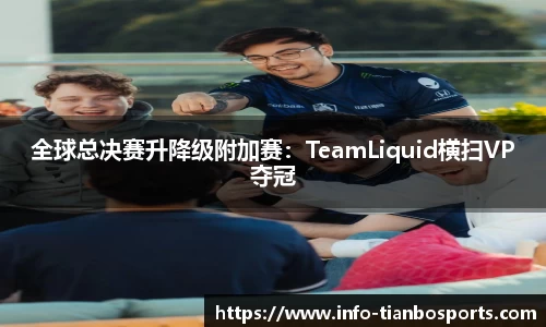 全球总决赛升降级附加赛:TeamLiquid横扫VP夺冠